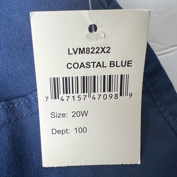 Wit & Wisdom Coastal Blue Shorts Size 20W - Picture 7 of 9